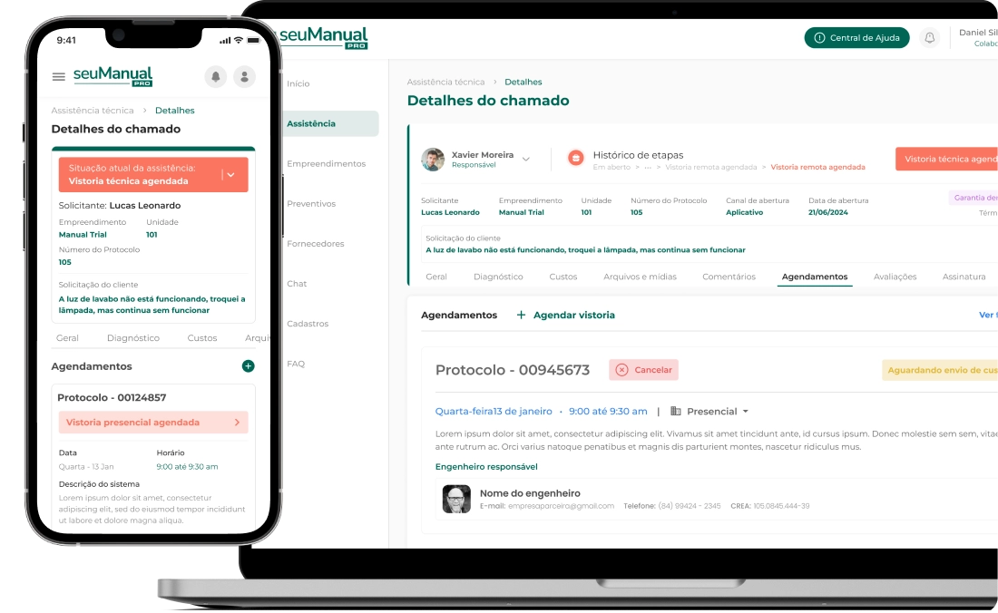 Agendamento inteligente de visitas