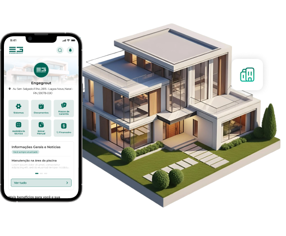 Mockup SeuManualPRO - Casas de médio e alto padrão