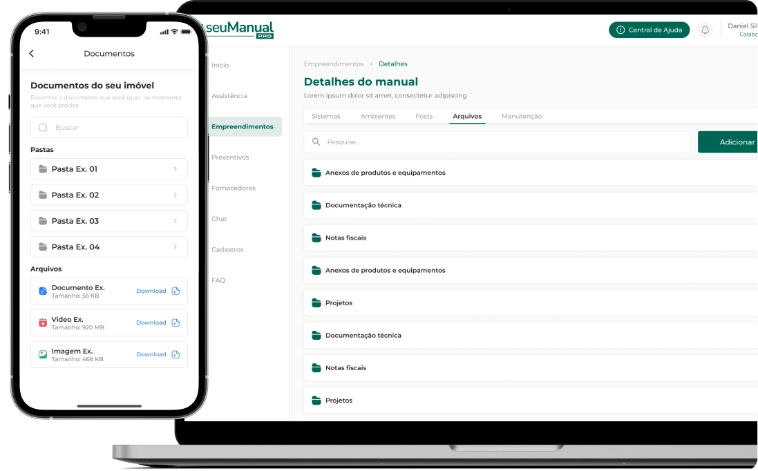 Databook Digital e Entrega de Documentação