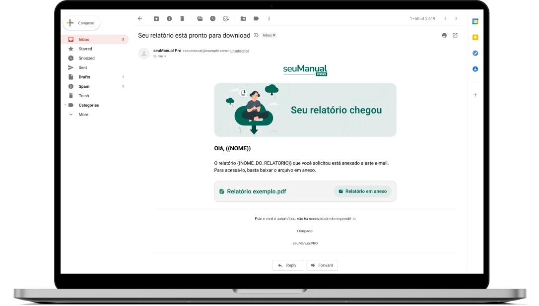 Relatórios de assistência técnica