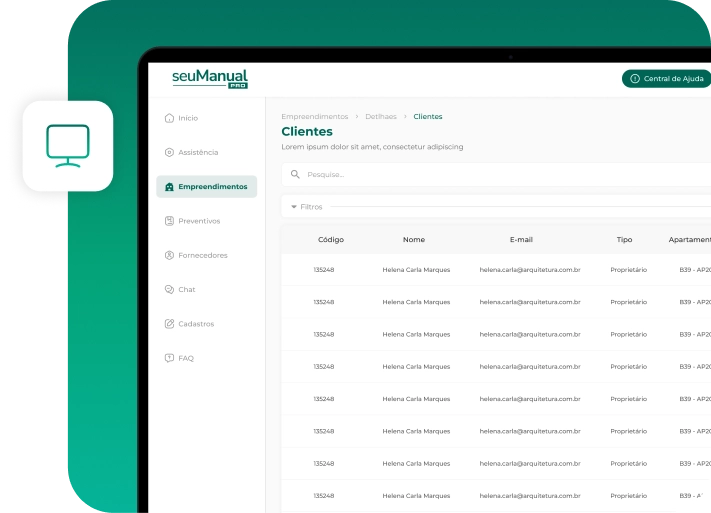 SeuManualPRO Dashboard