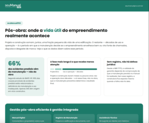 Pós-Obra e o Ciclo de Vida do Empreendimento